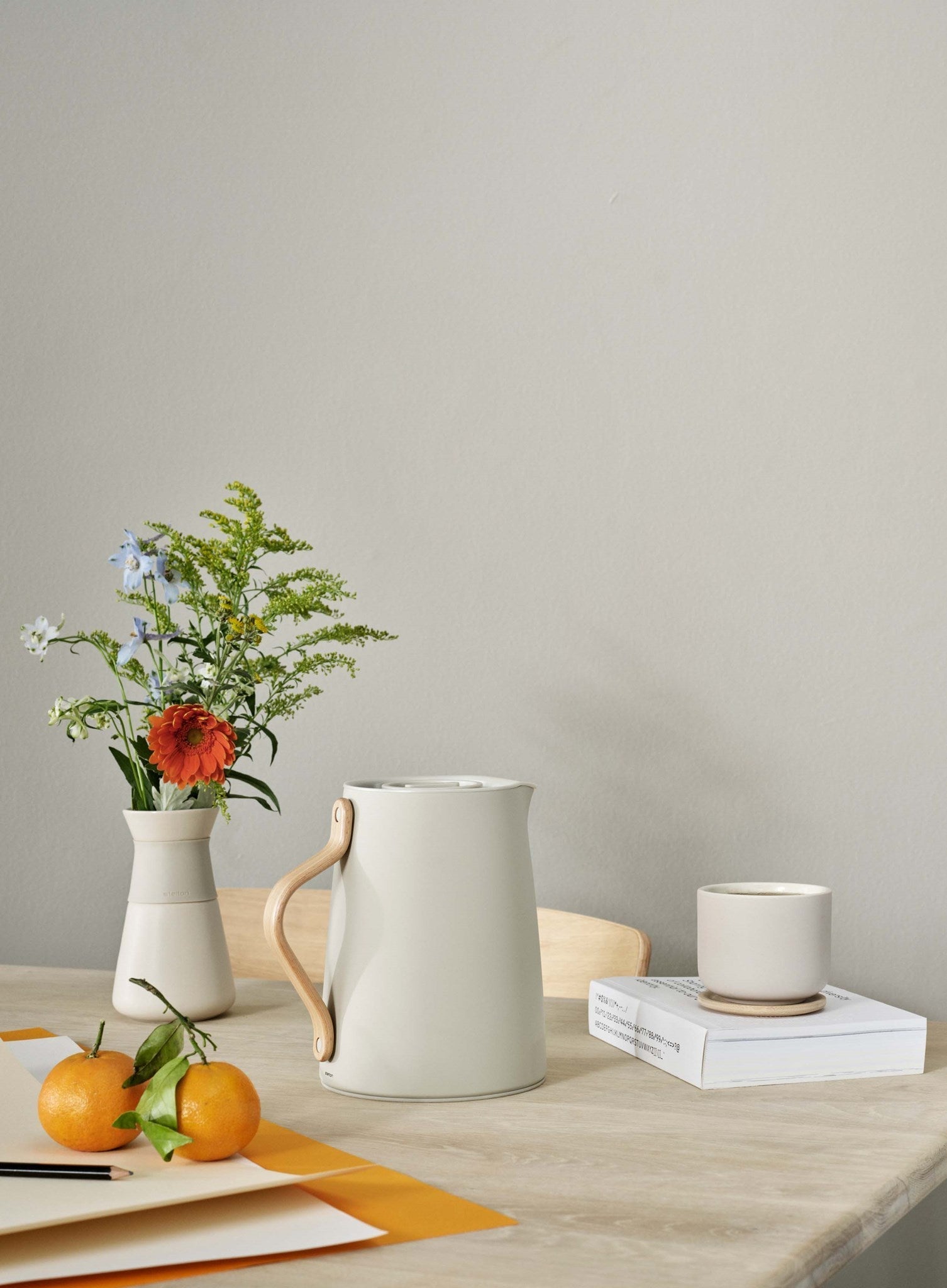 Stelton Theo Milk Jug 0,4 l, písek