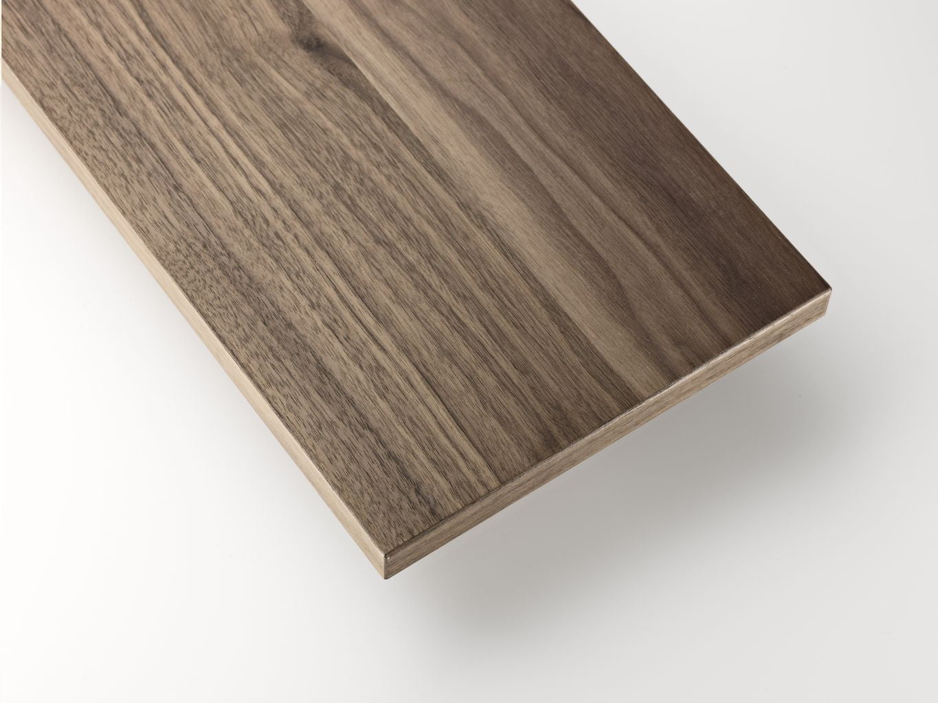 String Furniture String System Shelf Made Of Wood Walnut 20x58 Cm, Set Of 3
