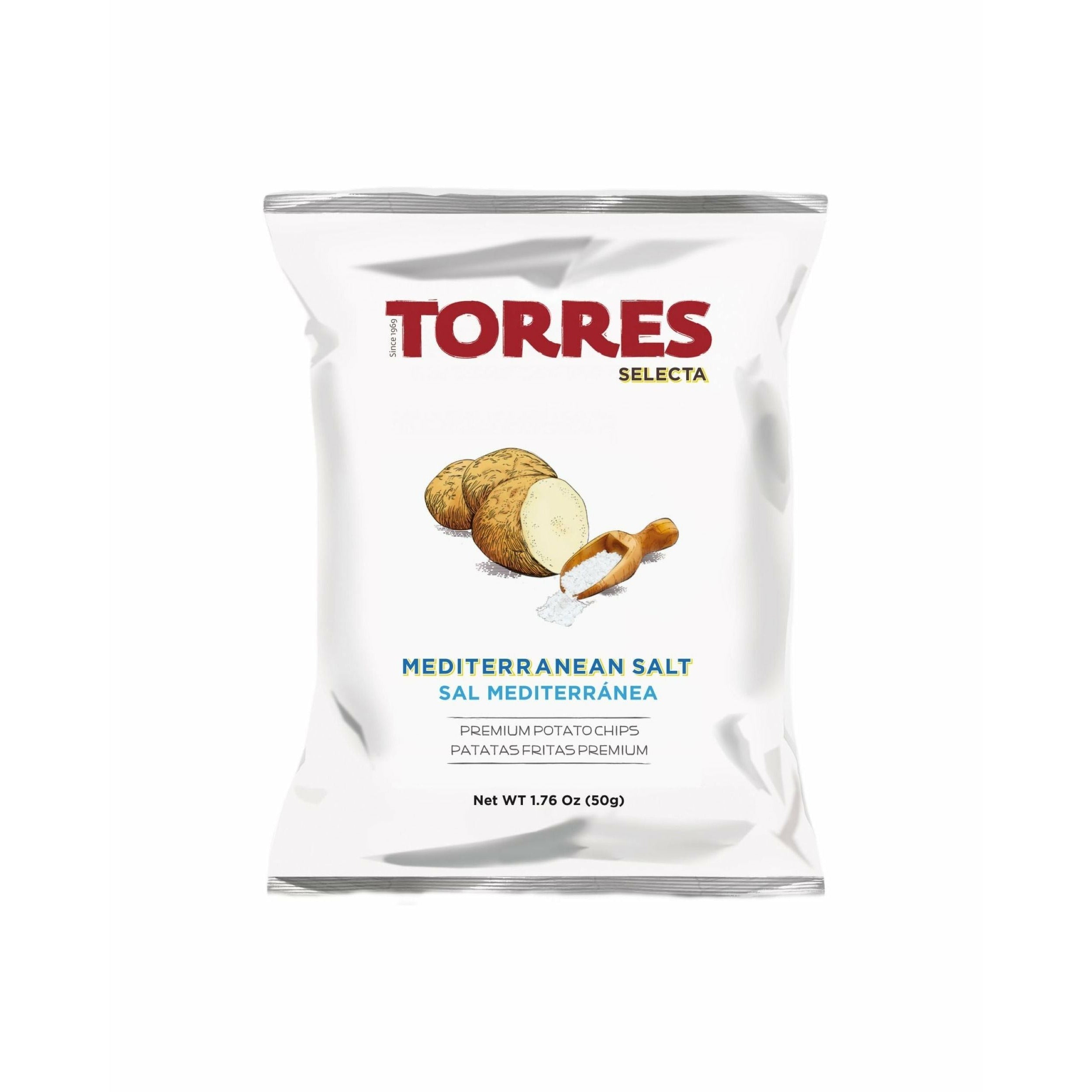 Torres Selecta Středomořské solné čipy, 50G