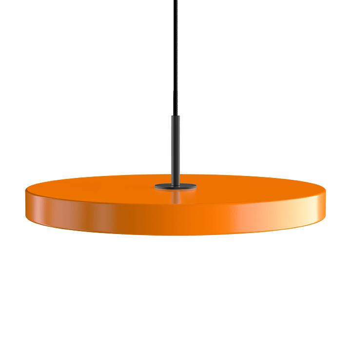Umage Asteria LED přívěsek, černý kov/nuance oranžová