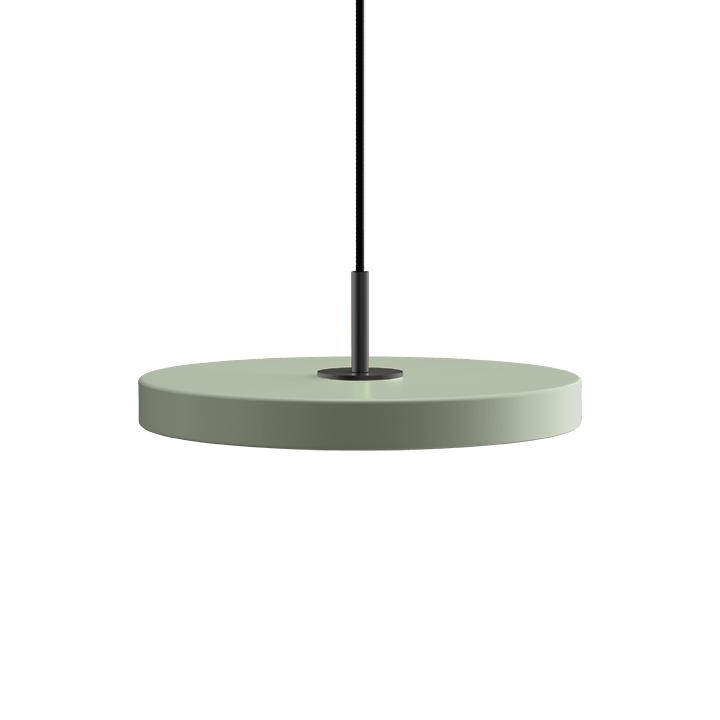 Umage Asteria Mini LED přívěsek, černý kov/nuance olive