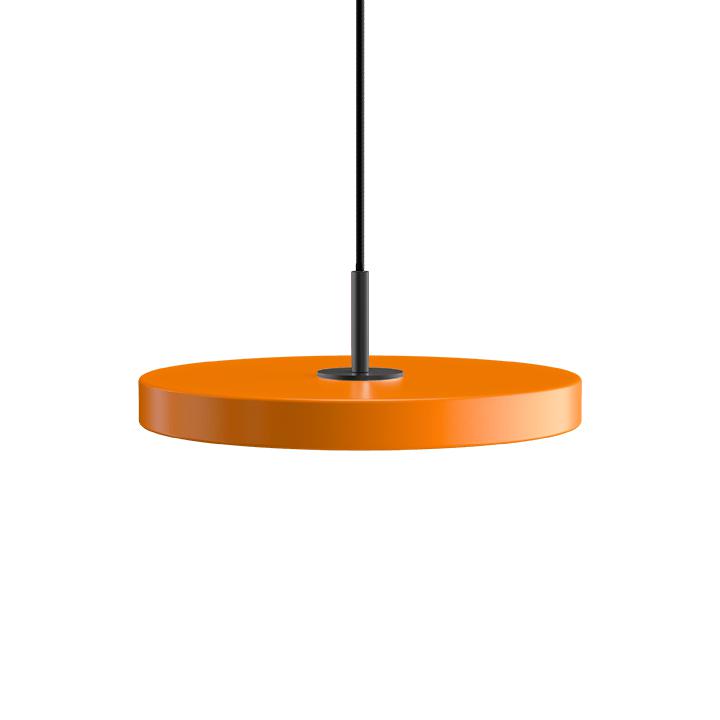 Umage Asteria Mini LED přívěsek, černý kov/nuance oranžová