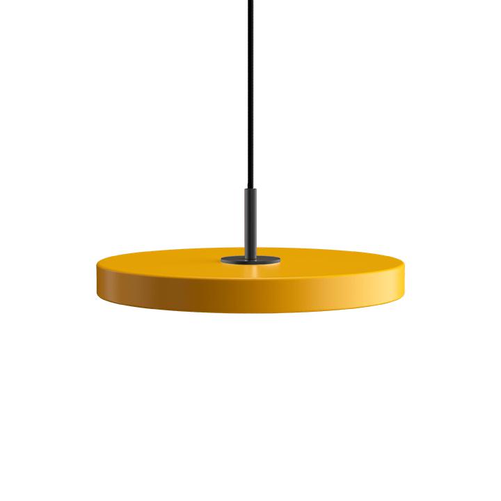 Umage Asteria Mini LED přívěsek, černý kov/šafrán žlutá