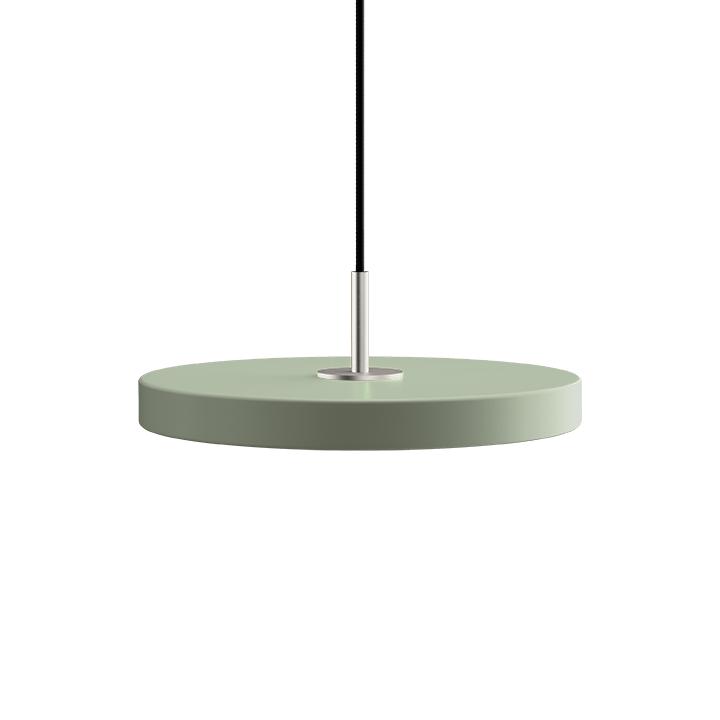 Umage Asteria Mini LED přívěsek, ocel/nuance olive