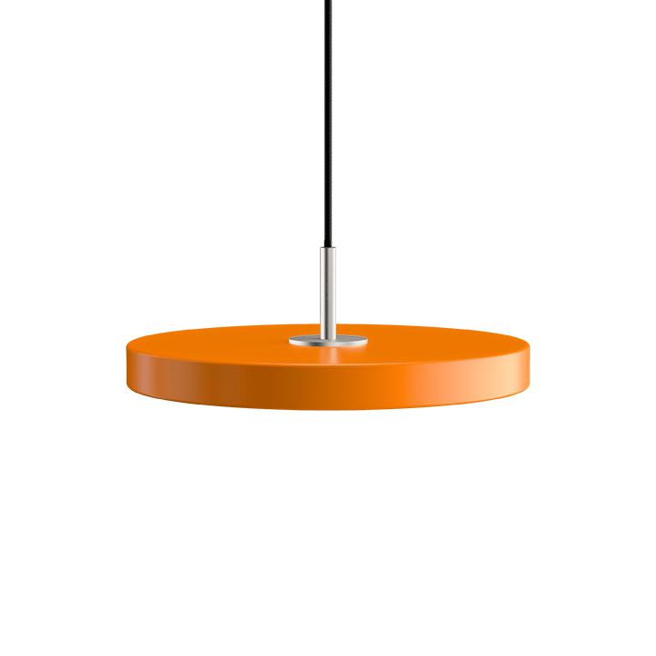 Umage Asteria Mini LED přívěsek, ocel/nuance oranžová