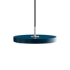  Asteria Mini Led Pendant Steel/Petrol Blue