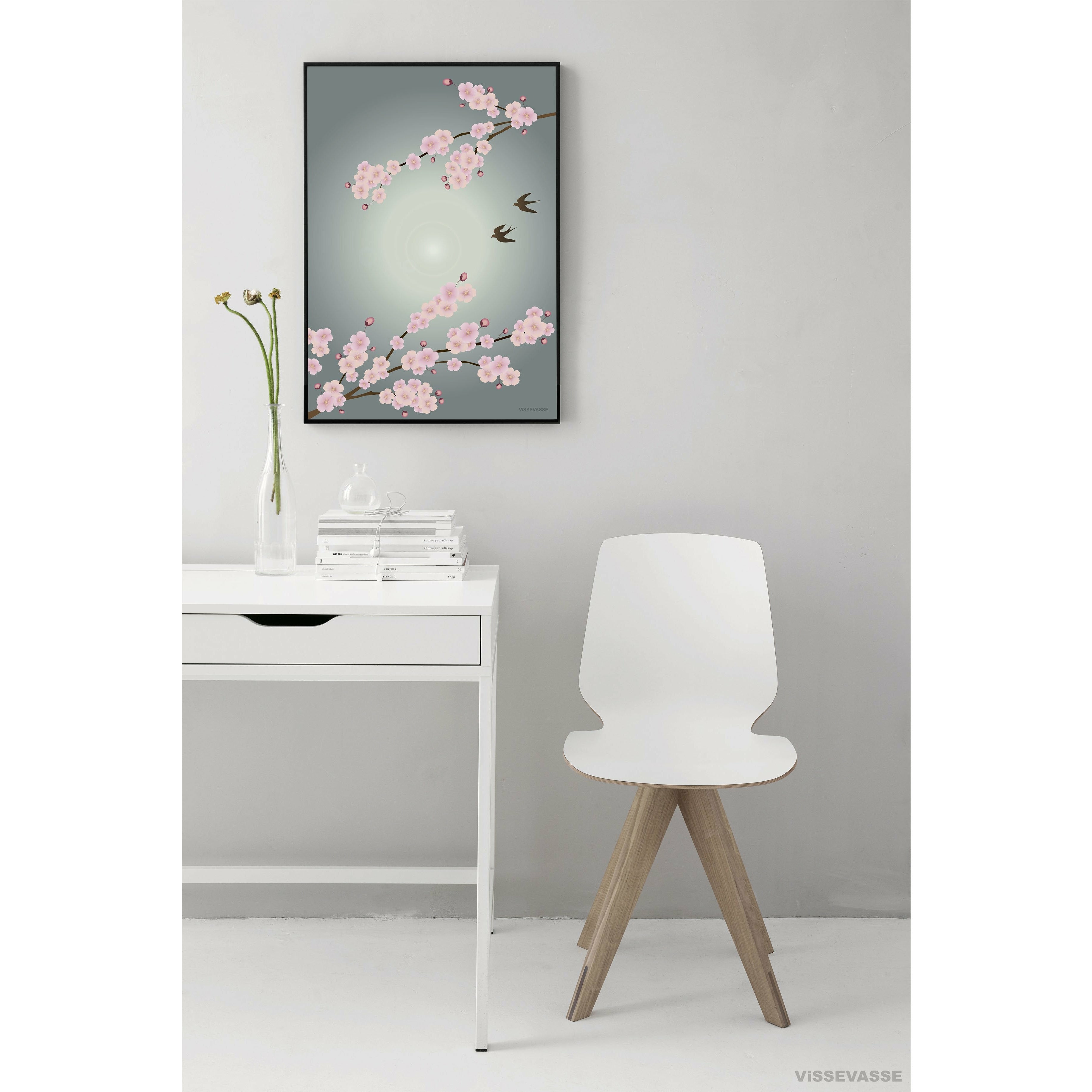 Vissevasse Sakura plakát, 50 x70 cm