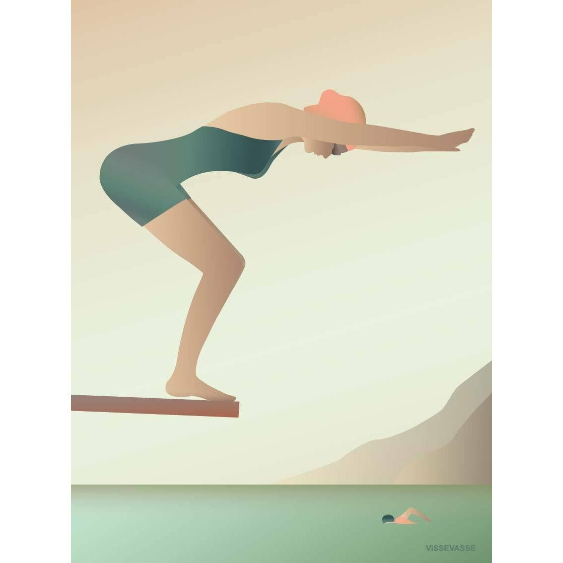 Vissevasse Float Poster, 50 X70 Cm