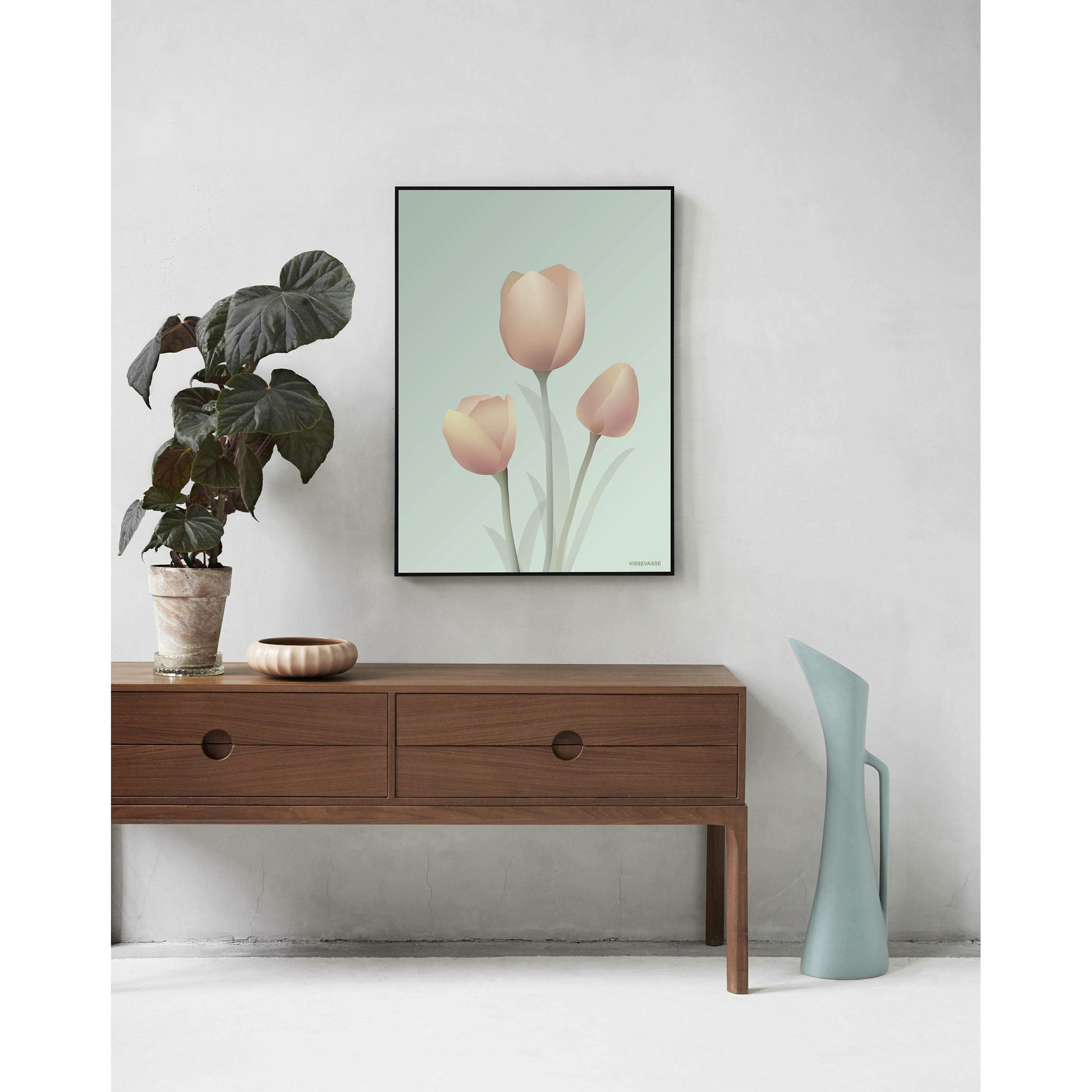 Vissevasse Tulip plakát 50 x70 cm, máta