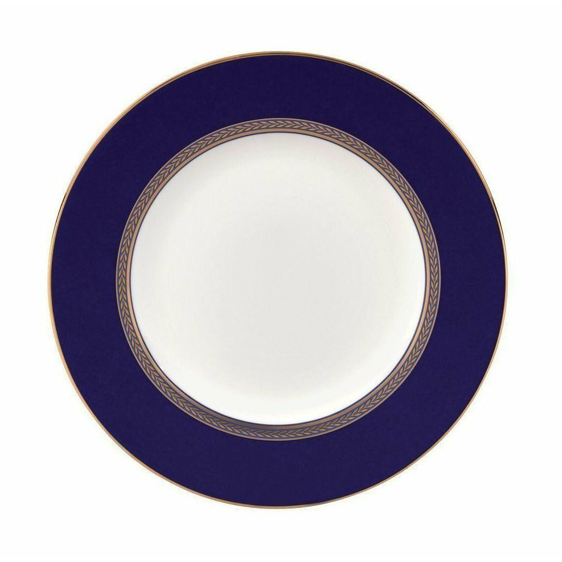 Wedgwood Renaissance Gold Plate 18 cm, bílá/modrá
