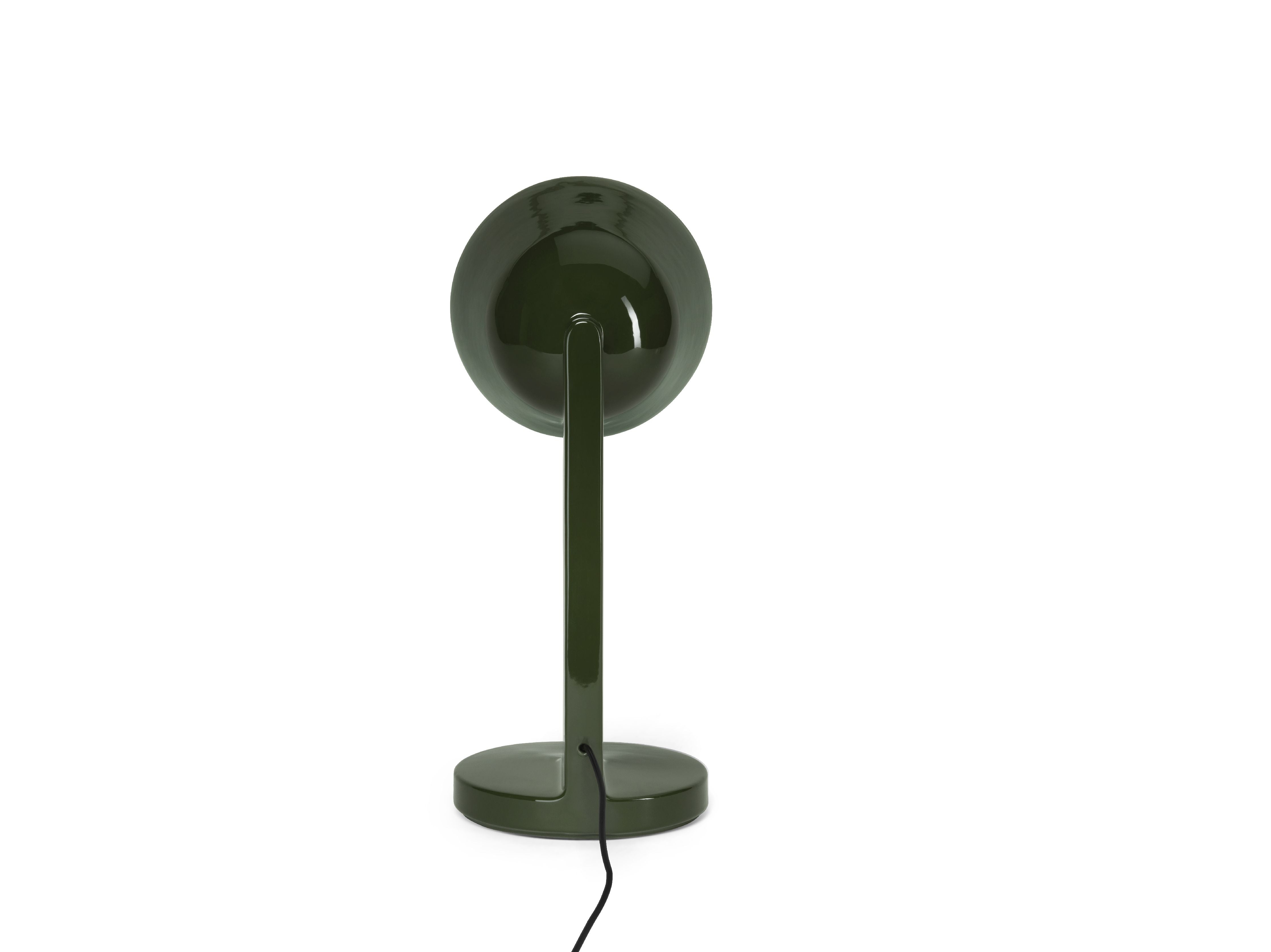 Flos Céramique stolní lampa na straně, moss zelená