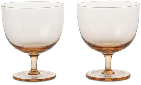 Ferm Living Host Water Glasses 20 Cl Set Of 2, Blush