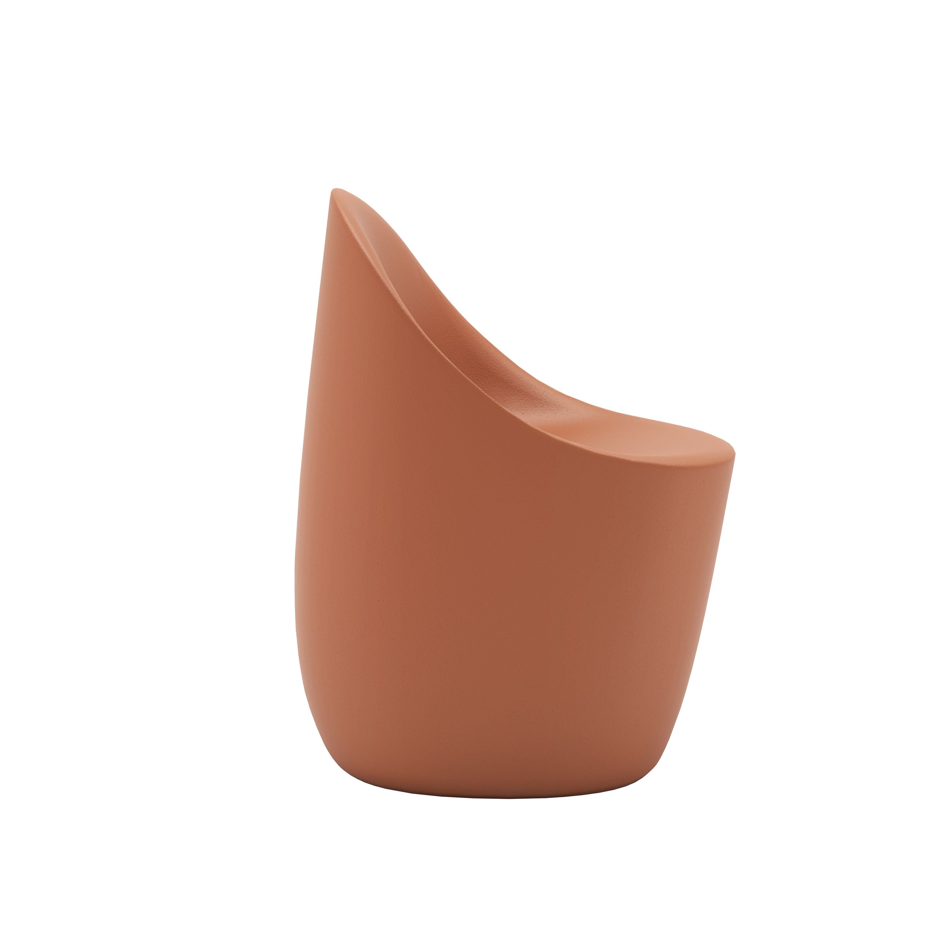 Qeeboo Cobble Chair, terakota