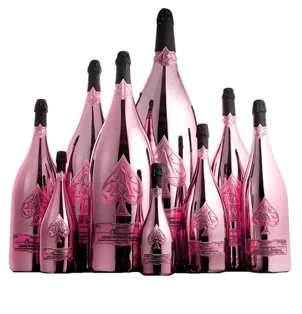 ARMAND de Brignac Rosé v dřevěné krabici 6 l